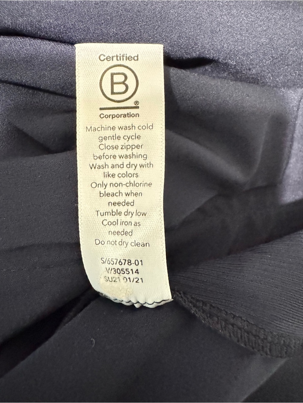 Athleta Brooklyn 16” Skort Size 14 Navy Blue Athletic Golf Tennis Skirt Shorts - Picture 8 of 12